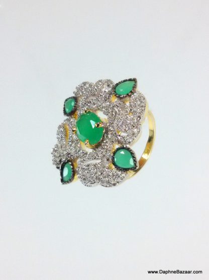 AD Ring Emerald Green