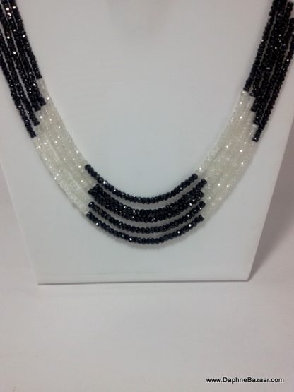 Black and White Cubic Zircon