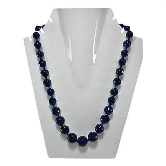 Onyx Jewelry: Daphne Bazaar Navy Blue Neckpiece