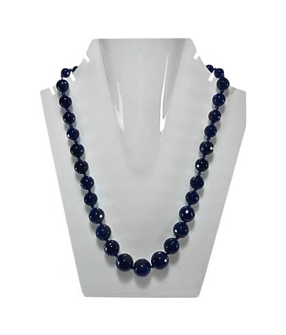 Onyx Jewelry: Daphne Bazaar Navy Blue Neckpiece