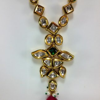 Kundan Necklace closer look