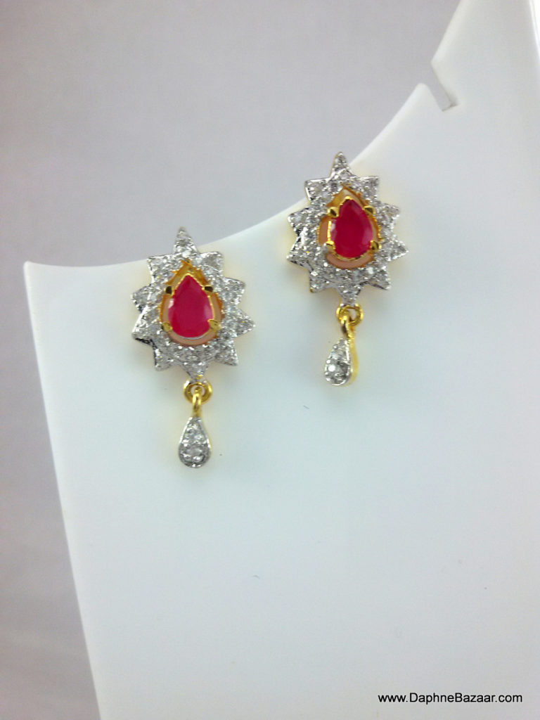 Ruby AD Earrings