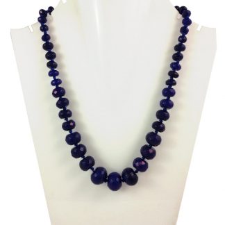 Daphne Bazaar Ink Blue Oval Onyx