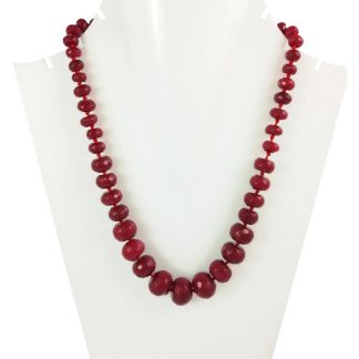 Daphne Bazaar Maroon Oval Onyx