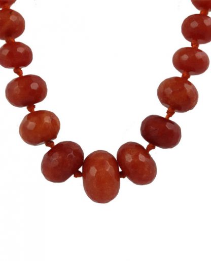 Daphne Bazaar Orange Oval Onyx