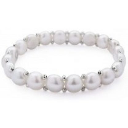 Stretchable Pearls Bracelets - Single Layer