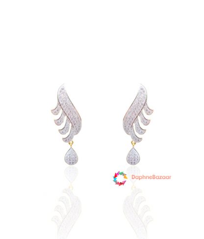 Designer American Diamond Earrings