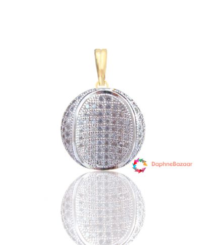 Designer Art American Diamond Pendant