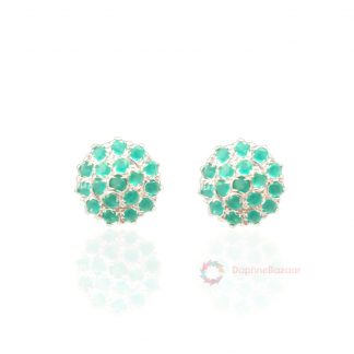 Paris Green Tops Earrings