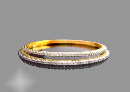 Sleek American Diamond Designer Bangle