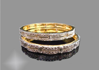 Curvy Antique Diamond Bangle