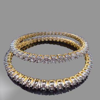 Daphne Bazaar Designer American Diamond Bangle for Women