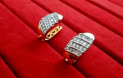 Daphne Diamond Earrings for Women - Side View 2