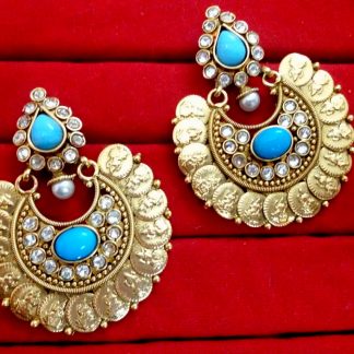 Daphne Farozi Shade Ruby Polki Earrings for women, Bollywood style All New Trend