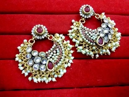 Daphne Pearl Polki Earrings collection for women