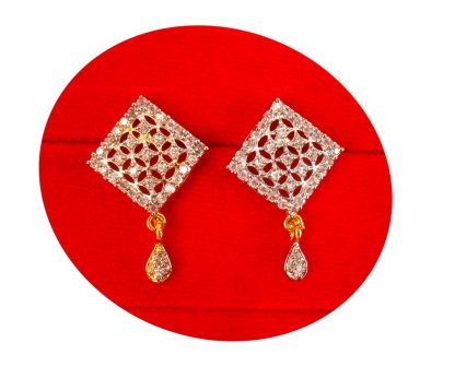 Party Wear Zircon Pendant and Earrings for Valentine Gift, Christmas Gift For Her ADS998