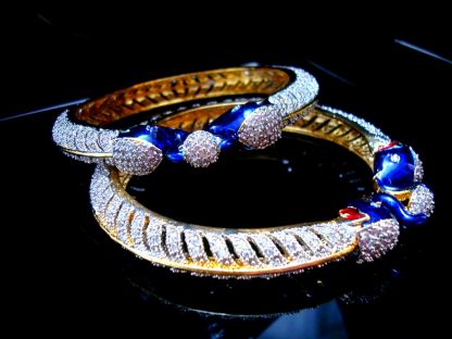 Daphne Designer Dynasty Elephant Bangles for Women - View