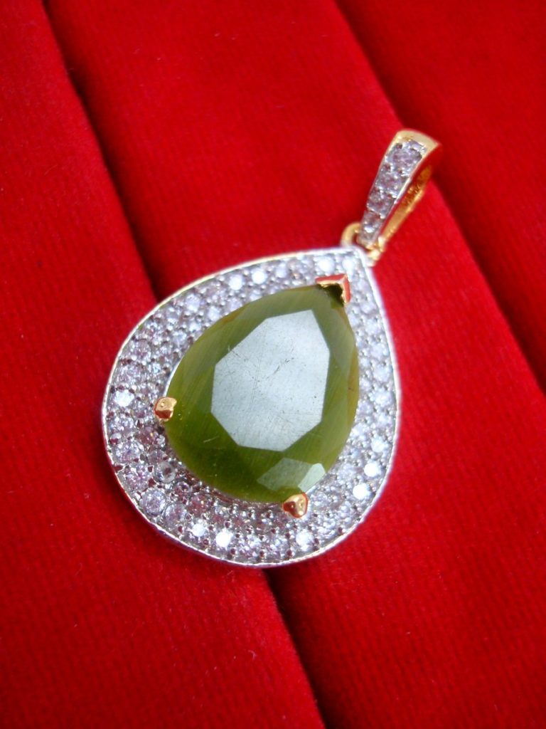 Daphne New Fashion Mehndi Zircon Pendant for Anniversary Gift