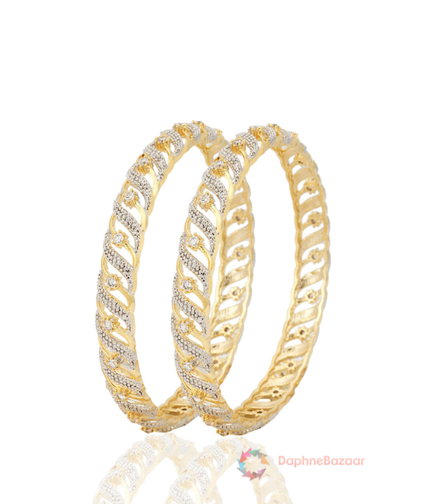 Daphne AD Zircon Bangles