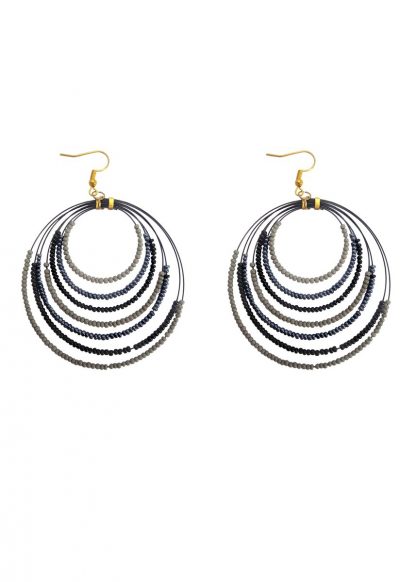 Daphne Chandelier Flexible Beads Earrings for Women