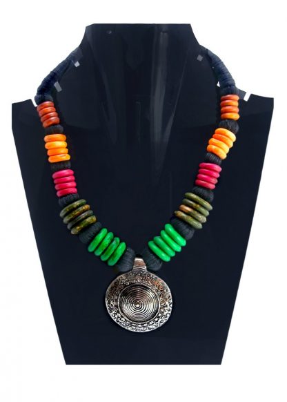 Daphne Trendy Fashion Hand carfted Neckpiece for Women - FRONT VIEW