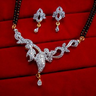 Daphne Desginer Zircon Peacock Mangalsutra for Women, Gift for Wife