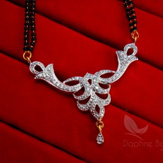 Daphne Vivaah Collection Zircon Studded Mangalsutra for Women Gift for Wife - PENDANT