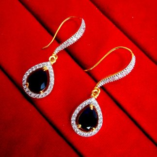 Daphne Blue Zircon Hanging for women, Gift for wife