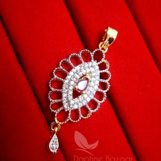 AD53P, Daphne Cute Pink Zircon Pendant