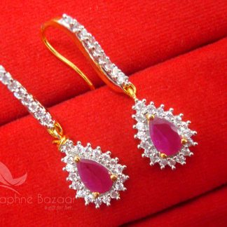 E41 Daphne Party Pink Crystal Hanging for women, Gift collection