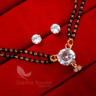 ME12 Daphne Cute Zircon Mangalsutra set