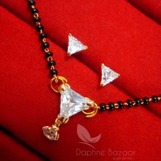 ME131 Daphne Cute Tiny Mangalsutra set for Women, VALENTINE Gift