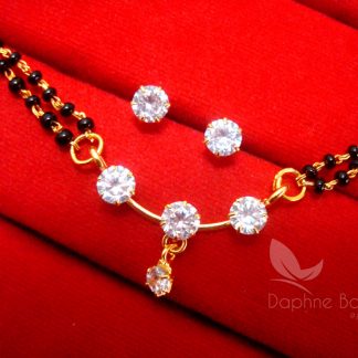 MS83 Daphne Cute Zircon Mangalsutra set for Women