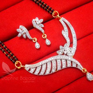 MS98 Daphne Vivaah Collection Zircon Studded Mangalsutra for Women Gift for Wife