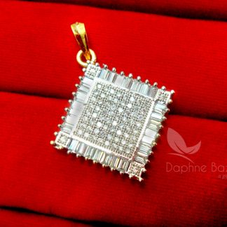 AD59 Daphne Shiny Square Pendant