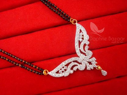 S18, Daphne Vivaah Collection Desinger Zircon Studded Mangalsutra - PENDANT