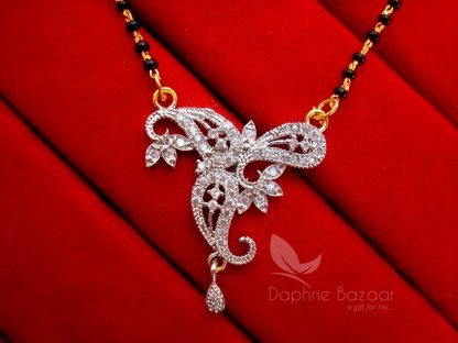 T12 Daphne Ethnic Wear Black Beads Mangalsutra Pendant.jpg