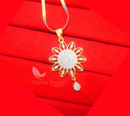 AD20, Daphne Zircon Spike Pendant Earrings for Rakhi Gift - PENDANT