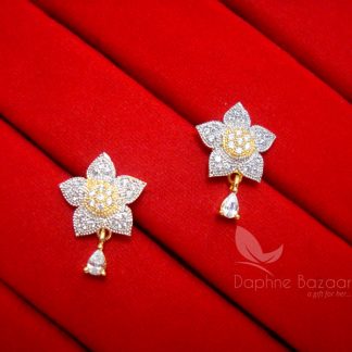 E21, Daphne Zircon Star Earrings for women