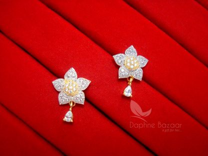 E21, Daphne Zircon Star Earrings for women