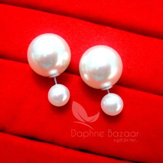 E26 Daphne White Pearl Twin Tops For Women