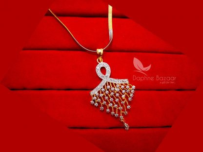 Z24, Daphne Zircon Pendant and Earrings for Women - PENDANT