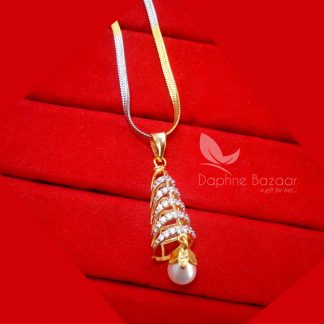 Z25 Daphne Imperial Pearl Pendant Earrings for Gifting - PENDANT FRONT