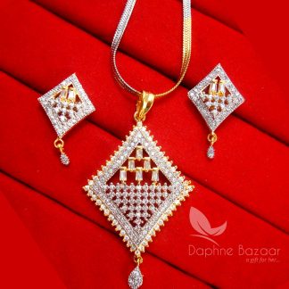 Z29, Daphne Designer Pendant Set for Women, Geometrical