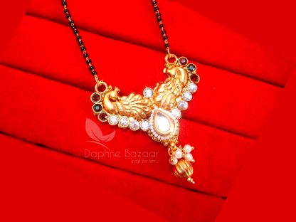 HC241, Multi Colour Kundan Mangalsutra for Women