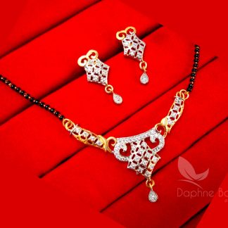 T401 Daphne Sleek Handmade Mangalsutra for Women