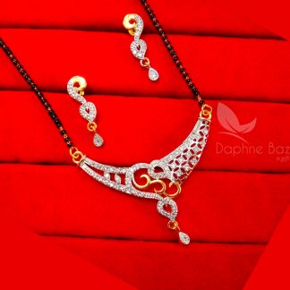 T421, Daphne Sleek Handmade Mangalsutra for Women