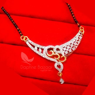 T421, Daphne Sleek Handmade Mangalsutra for Women