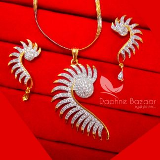 Z32, Daphne Spiker Zircon Pendant Set for Women