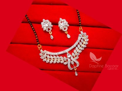 S451, Karwa chauth special, Zircon Art Mangalsutra set for Women